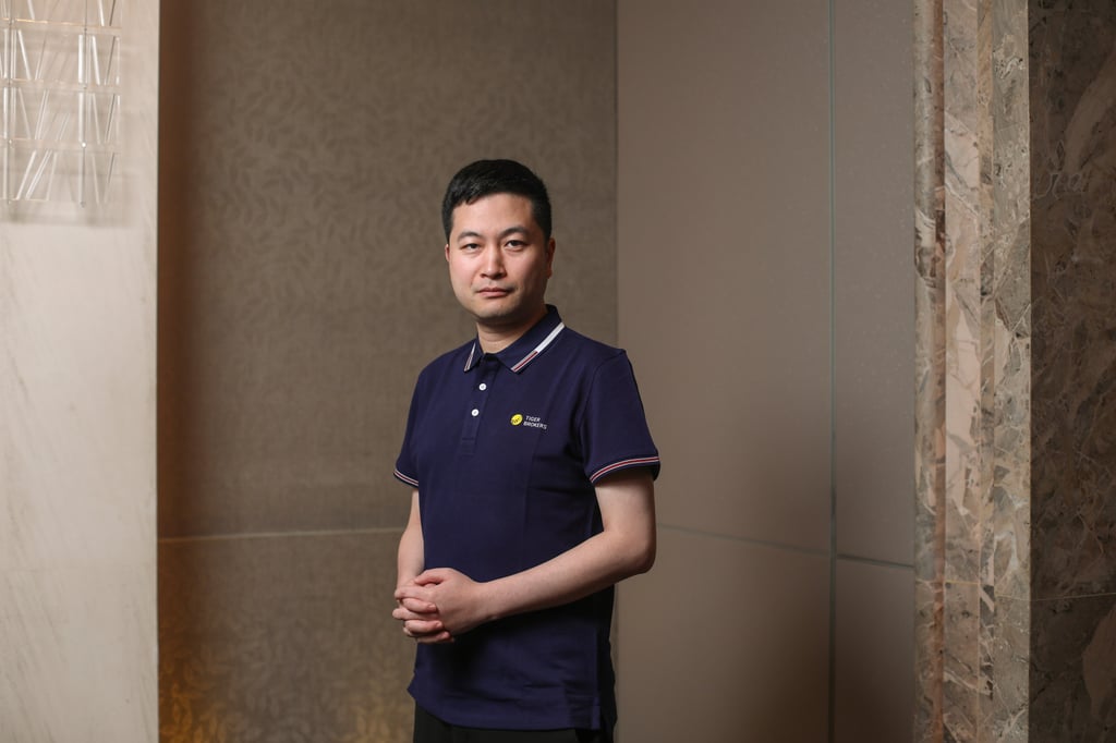 Tiger Brokers’ founder and CEO Wu Tianhua. Photo: Xiaomei Chen Tiger Brokers’ founder and CEO Wu Tianhua. Photo: Xiaomei Chen