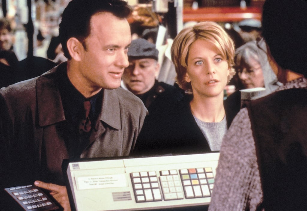 Tom Hanks and Meg Ryan in the classic 1998 romcom You’ve Got Mail. Photo: Courtesy of the Everett Collection Tom Hanks and Meg Ryan in the classic 1998 romcom You’ve Got Mail. Photo: Courtesy of the Everett Collection