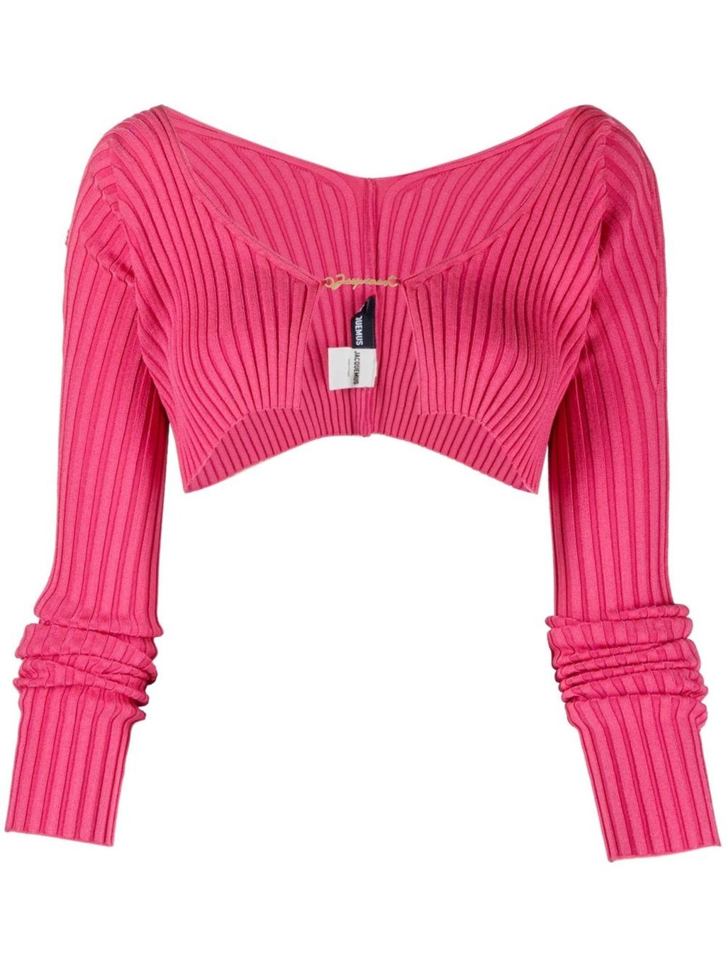 Jacquemus La Maille Pralù cropped cardigan. Photo: Handout