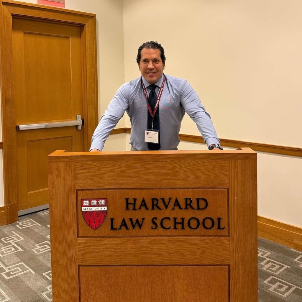 Joe Tacopina teaching at Harvard Law School in January. Photo: @tacopinalaw/Instagram Joe Tacopina teaching at Harvard Law School in January. Photo: @tacopinalaw/Instagram