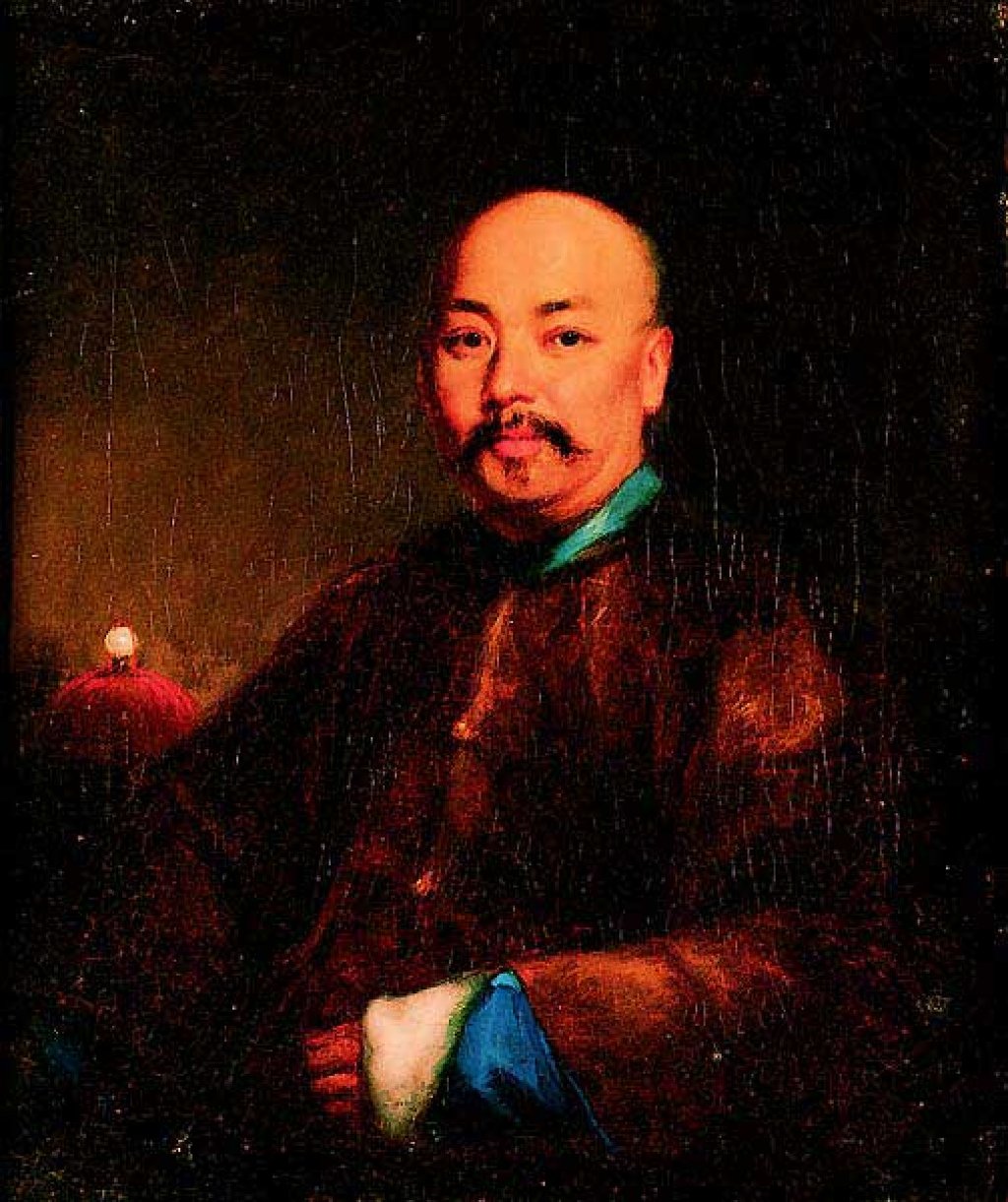 Lamqua (Guan Zuolin) in a self-portrait in 1853. Photo: Handout