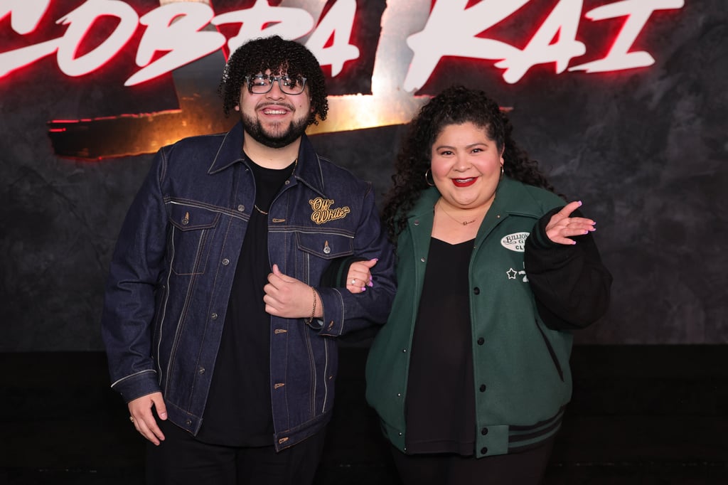 Actors Rico Rodriguez and Raini Rodriguez arrive at the Netflix Cobra Kai bash in Hollywood. Photo: Getty Images