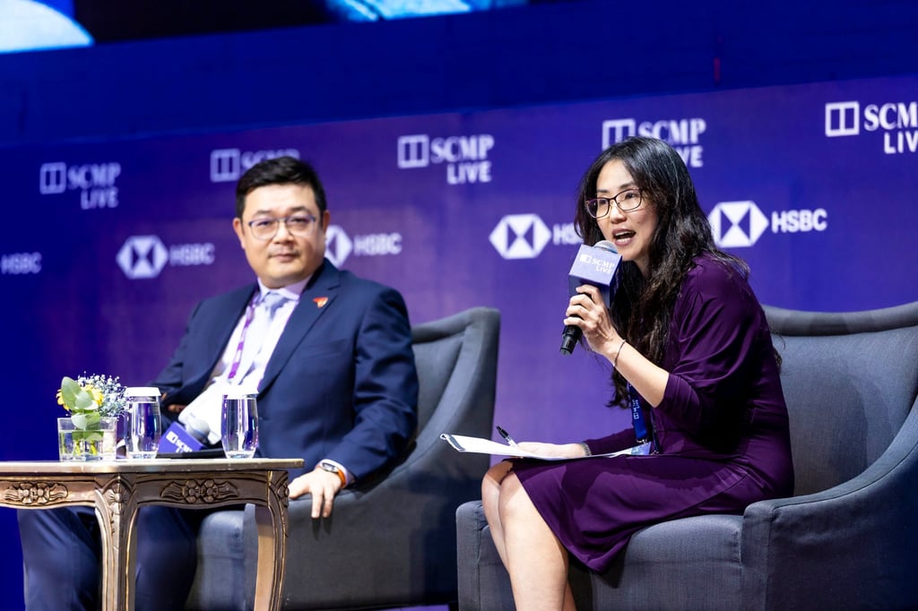 Ronnie Lim, CEO of OMS Group (left) and Christina Cheah, managing director of HSBC Bank Malaysia.