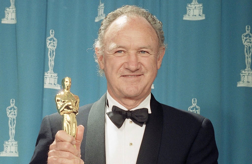 Gene Hackman won a best supporting actor Oscar in 1993. File photo: AP Gene Hackman won a best supporting actor Oscar in 1993. File photo: AP