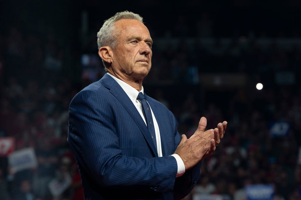 Robert F. Kennedy Jr at a campaign rally for presidential nominee Donald Trump last August. Photo: TNS