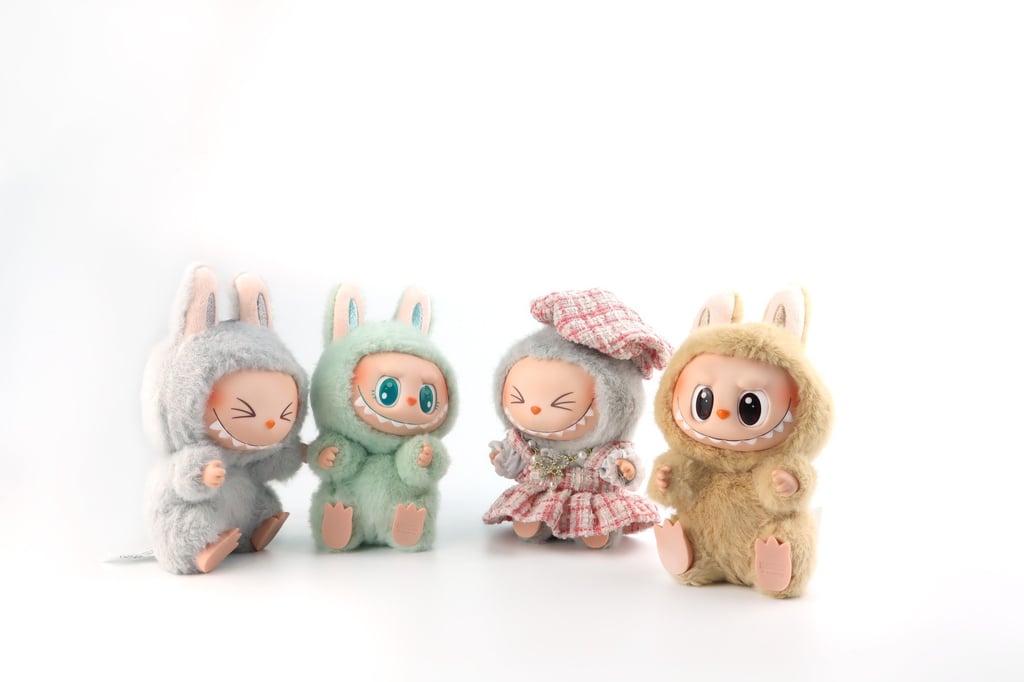 Labubu dolls are popular keychains and bag charms. Photo: Handout Labubu dolls are popular keychains and bag charms. Photo: Handout