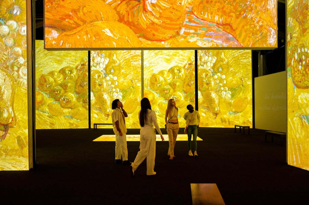 The immersive area at “Van Gogh Alive”. Photo: Grande Experiences