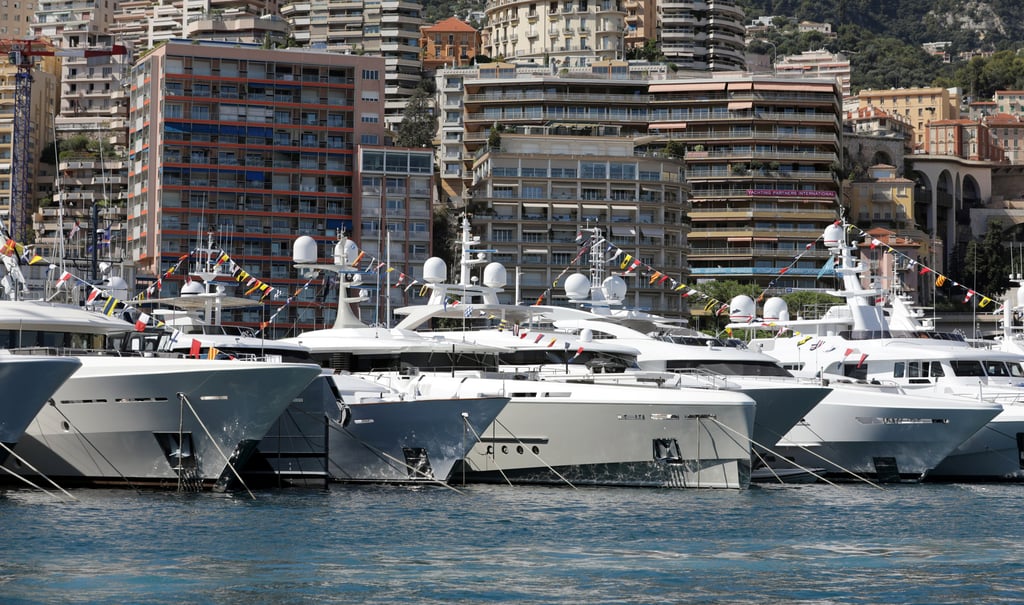 The Monaco Yacht Show is one of the most prestigious pleasure-boat trade shows in the world. Photo: Reuters