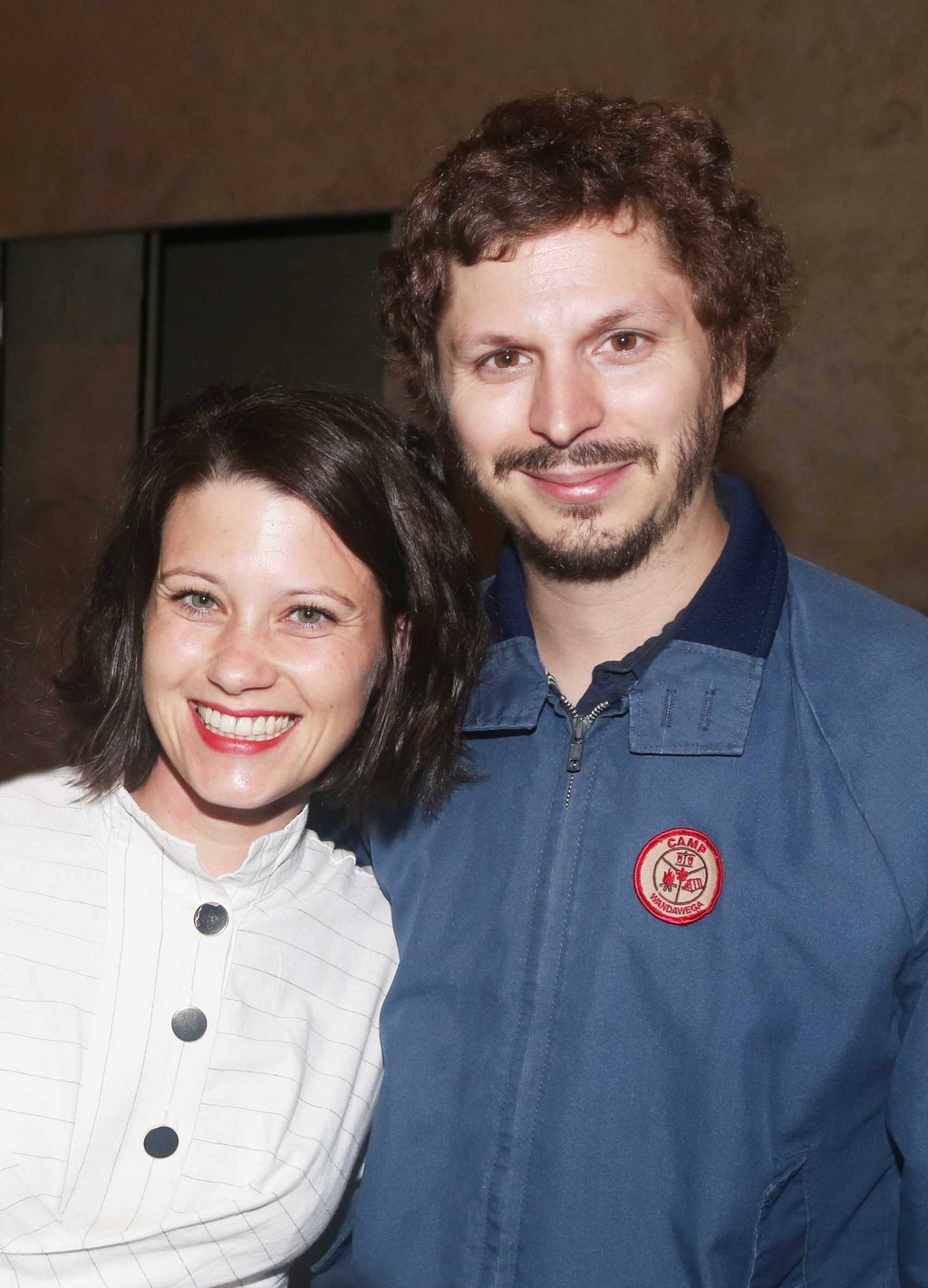 Nadine Cera and Michael Cera backstage at a Broadway show in 2018. Photo: Getty Images Nadine Cera and Michael Cera backstage at a Broadway show in 2018. Photo: Getty Images