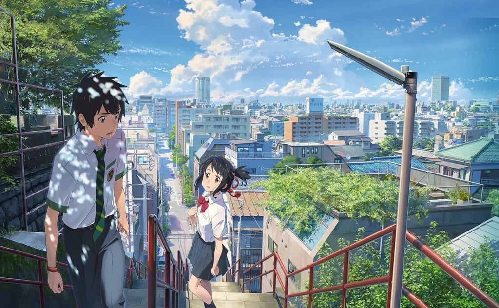 A screen grab from Japanese anime Your Name, produced by Koichiro Ito. Photo: Handout