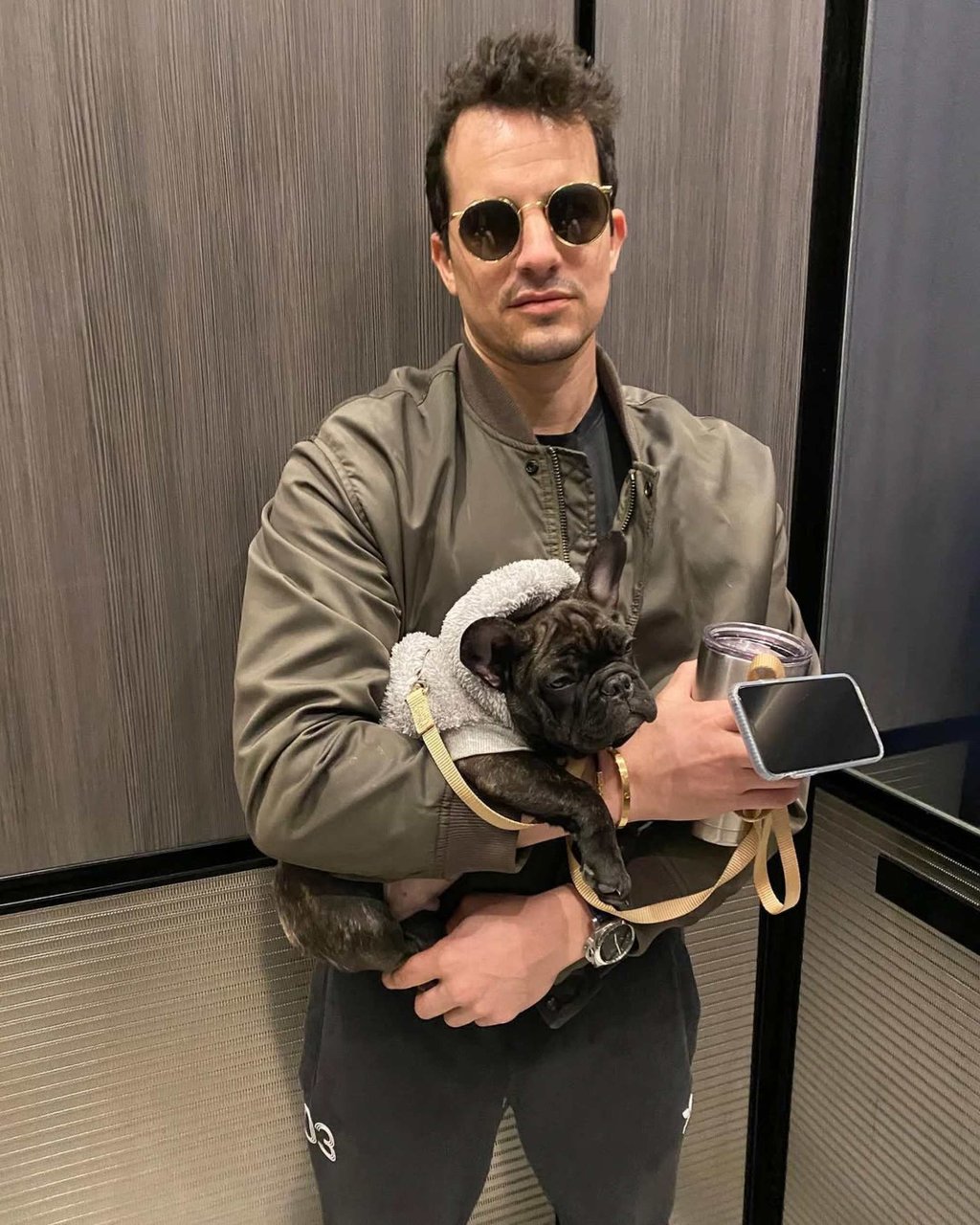 Cameron Friscia is a new father. Photo: @camfrish/Instagram