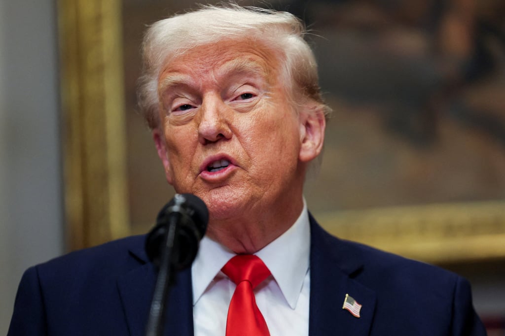 US President Donald Trump. Photo: Reuters