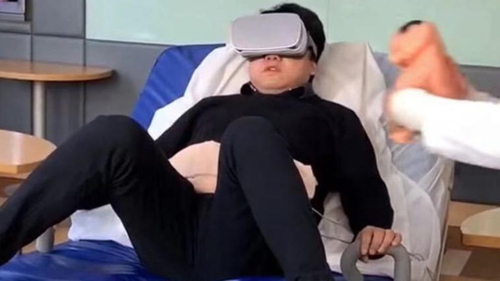 A Chinese man has been hospitalised after undergoing a painful three-hour simulation of childbirth at his lover’s request. Photo: The Paper