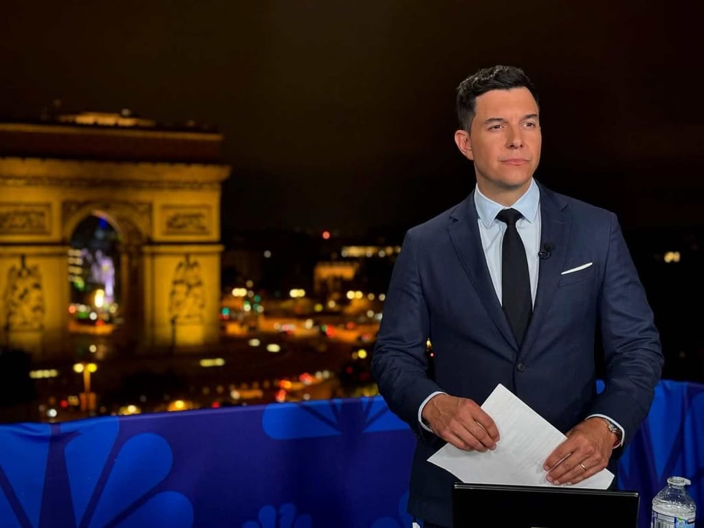 NBC Cuban-American journalist Tom Llamas. Photo: @llamasnbc/Instagram