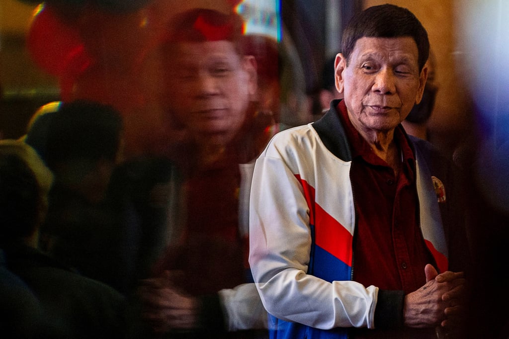 Former Philippine president Rodrigo Duterte is the subject of an ICC investigation into his controversial anti-drug campaign. Photo: Reuters Former Philippine president Rodrigo Duterte is the subject of an ICC investigation into his controversial anti-drug campaign. Photo: Reuters
