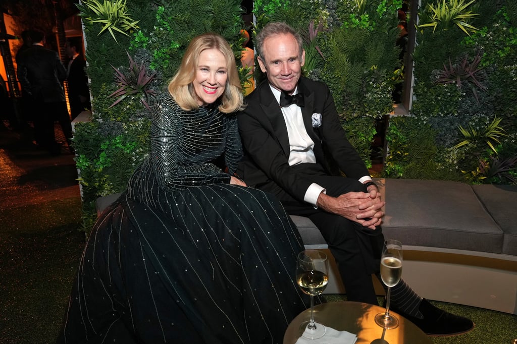 Catherine O’Hara and Bo Welch attending the Vanity Fair Oscar Party in Beverly Hills, Los Angeles, in 2022. Photo: Getty Images Catherine O’Hara and Bo Welch attending the Vanity Fair Oscar Party in Beverly Hills, Los Angeles, in 2022. Photo: Getty Images