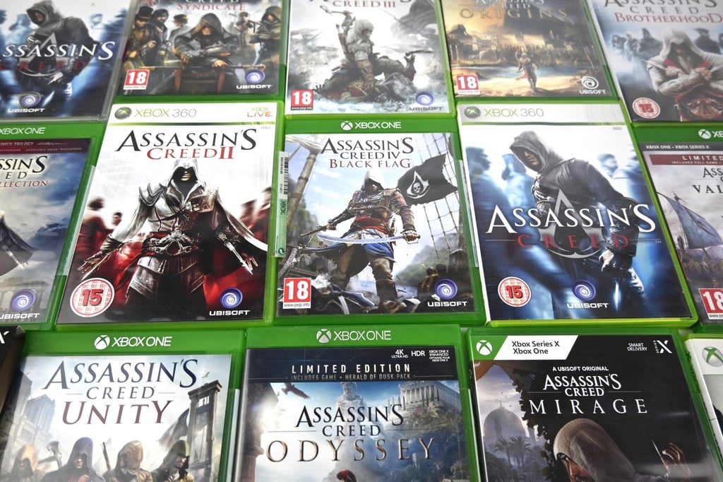 Previous games in the “Assassin’s Creed” series. Photo: Shutterstock Previous games in the “Assassin’s Creed” series. Photo: Shutterstock