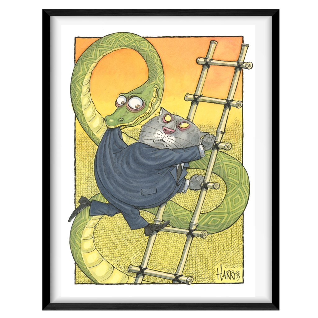 Obstacles to Recovery is inspired by the classic board game snakes and ladders. Photo: Harry Harrison Obstacles to Recovery is inspired by the classic board game snakes and ladders. Photo: Harry Harrison