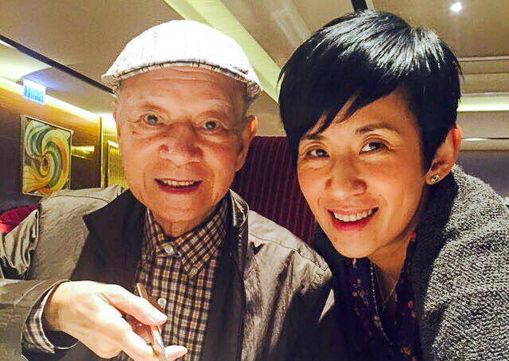 Ha Chun Chau with his daughter, actress Sandra Ng. Photo: Handout Ha Chun Chau with his daughter, actress Sandra Ng. Photo: Handout