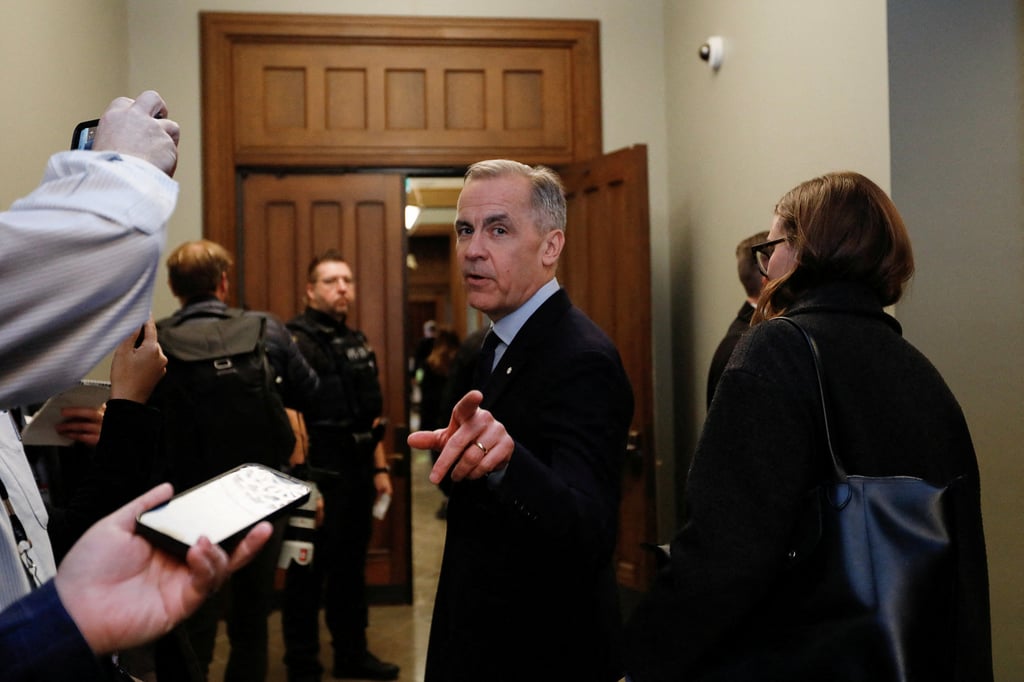 Mark Carney will be sworn in as leader on Friday. Photo: Reuters