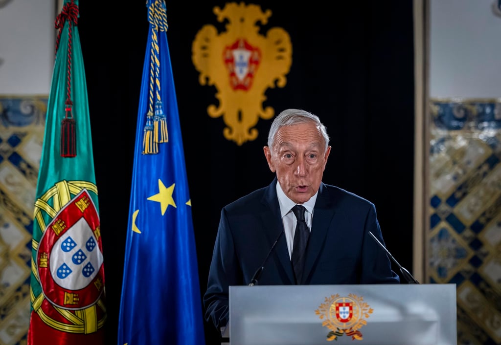 Portuguese President Marcelo Rebelo de Sousa. Photo: EPA-EFE Portuguese President Marcelo Rebelo de Sousa. Photo: EPA-EFE