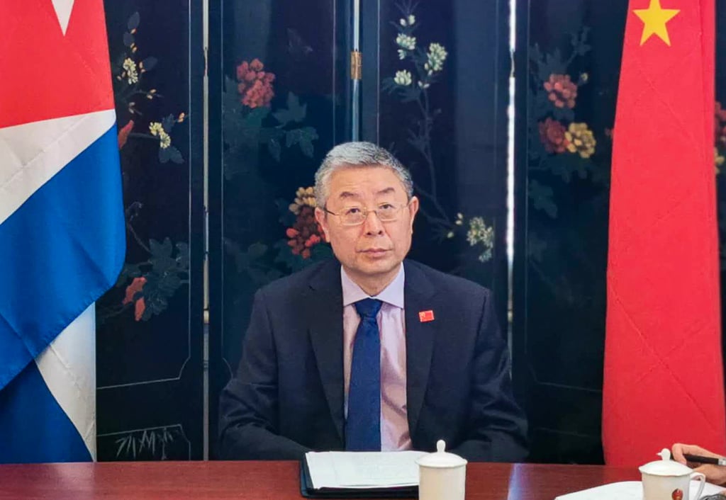 Ma Hui, a vice-minister of the Communist Party’s International Department, led the Chinese delegation in Panama last week. Photo: Handout