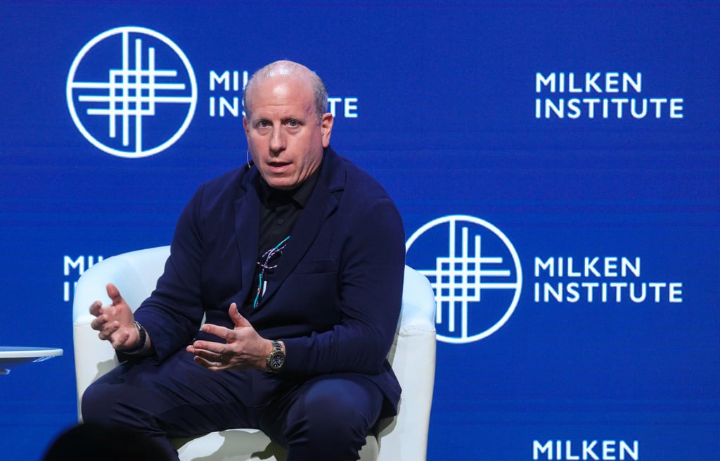 Blue Pool Capital CEO Oliver Weisberg speaks at the Milken Institute symposium in Hong Kong on Monday. Photo: Jonathan Wong Blue Pool Capital CEO Oliver Weisberg speaks at the Milken Institute symposium in Hong Kong on Monday. Photo: Jonathan Wong