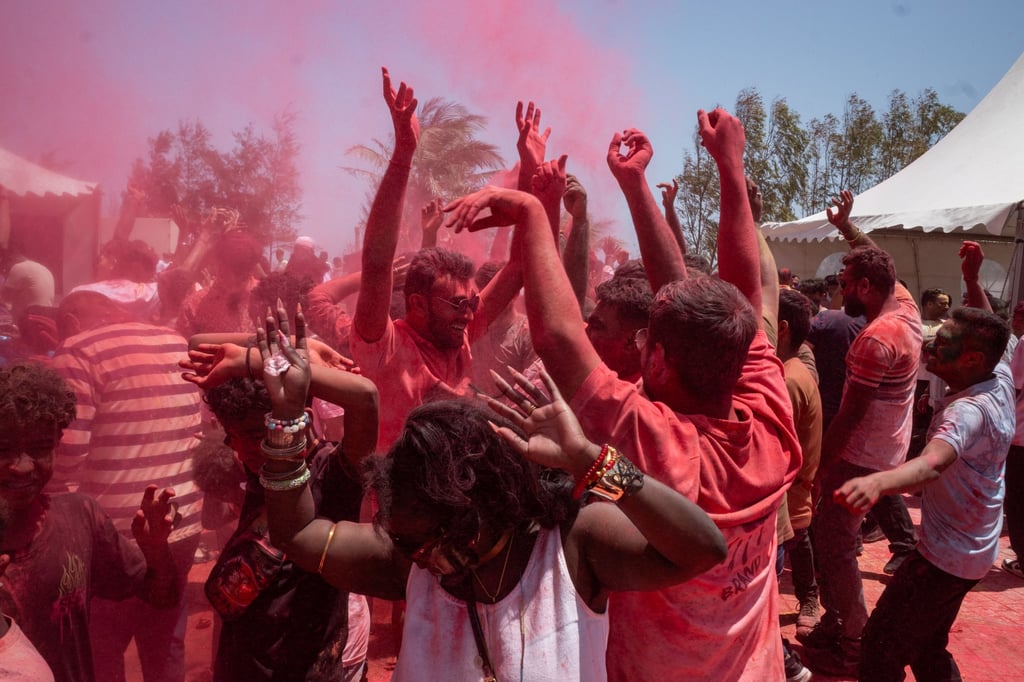 Holi, the vibrant festival of colours, celebrates the arrival of spring and the victory of good over evil. Photo: EPA-EFE