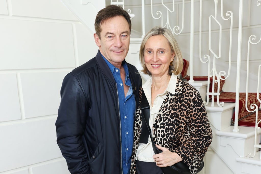 Jason Isaacs and Emma Hewitt at the after-party for the Burberry Winter 2025 show during London Fashion Week on February 24, in London, England. Photo: Getty Images Jason Isaacs and Emma Hewitt at the after-party for the Burberry Winter 2025 show during London Fashion Week on February 24, in London, England. Photo: Getty Images