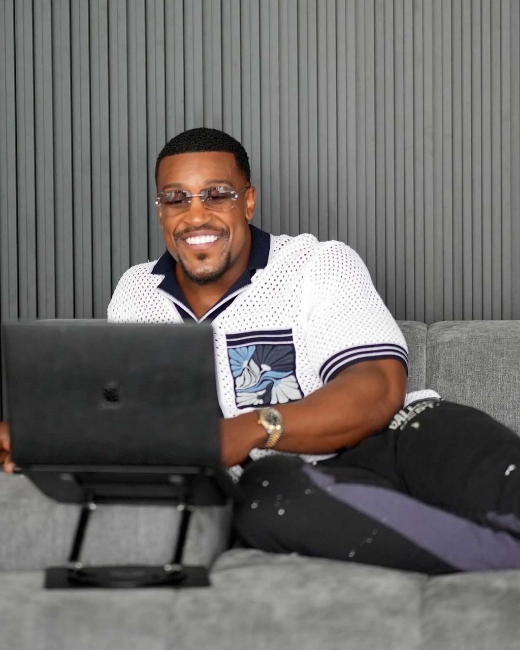 Ashton Hall also runs a supplements business. Photo: @ashtonhallofficial/Instagram