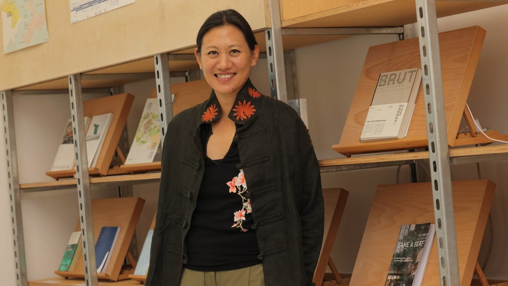 Marisa Yiu, co-founder and lead curator of Design Trust, at the Design Trust Studio in Shek Tong Tsui. Photo: Jelly Tse