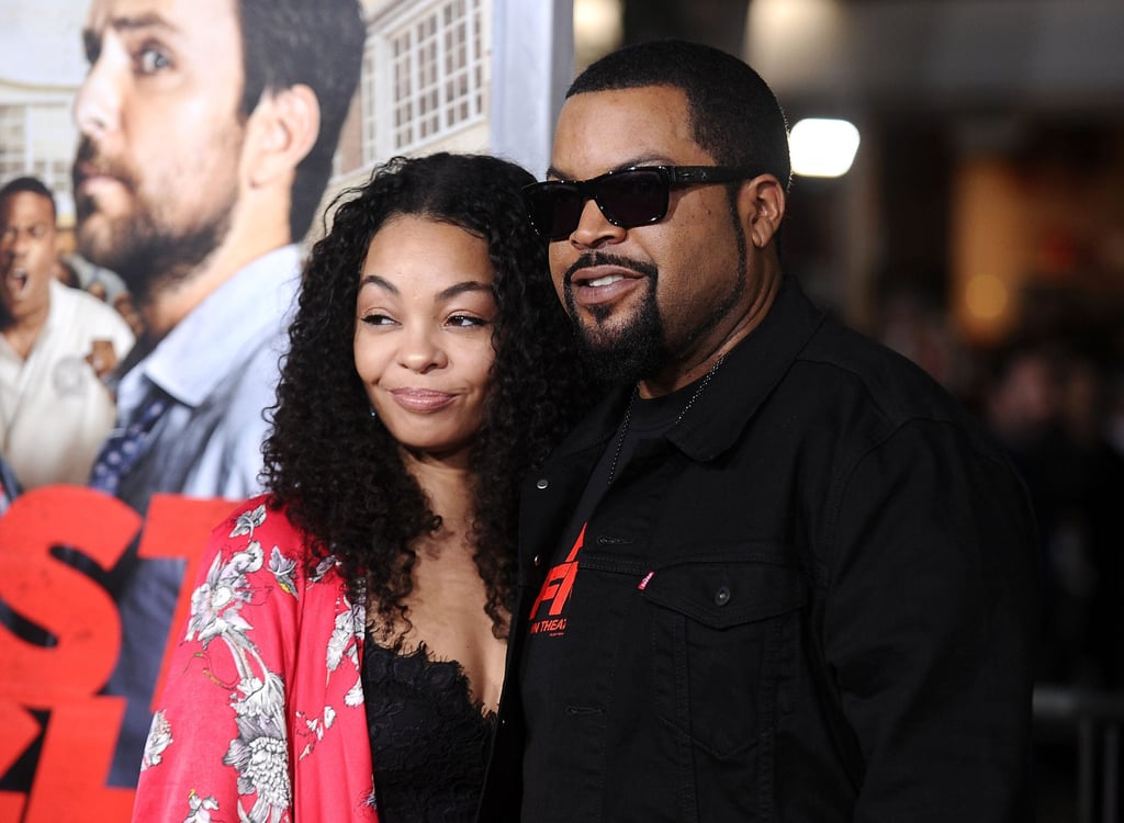 Ice Cube and wife Kimberly Woodruff attend the premiere of Fist Fight, in February 2017. Photo: Getty Images