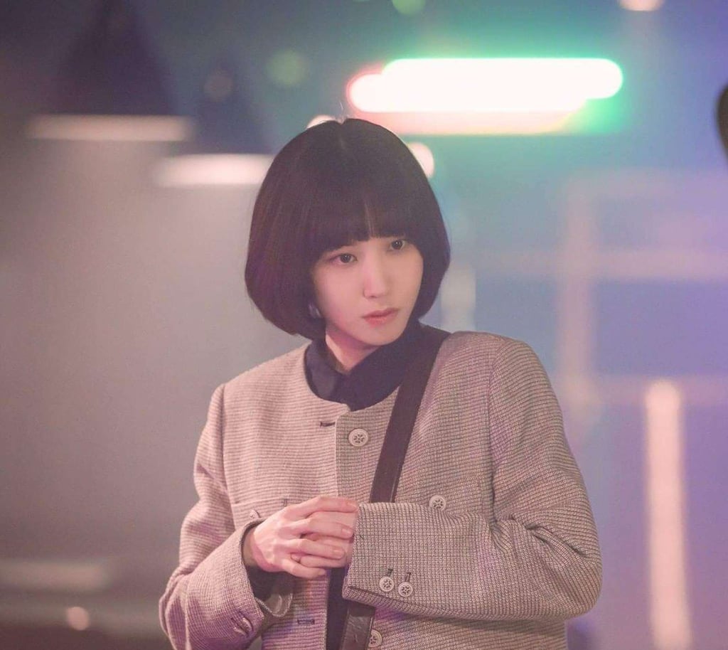 Park Eun-bin in a still from Extraordinary Attorney Woo. Photo: Netflix