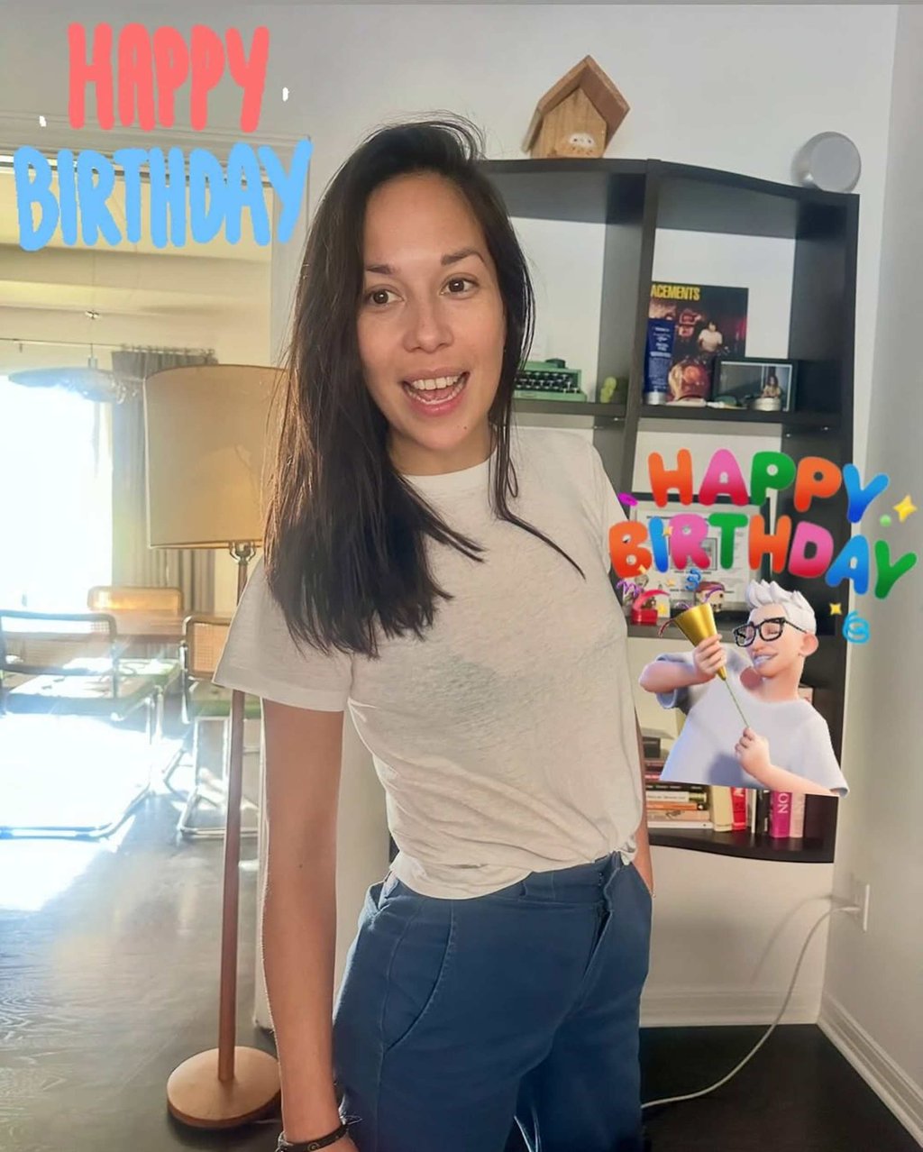 Johnny Knoxville posted this birthday tribute to Emily Ting. Photo: @johnnyknoxville/Instagram
