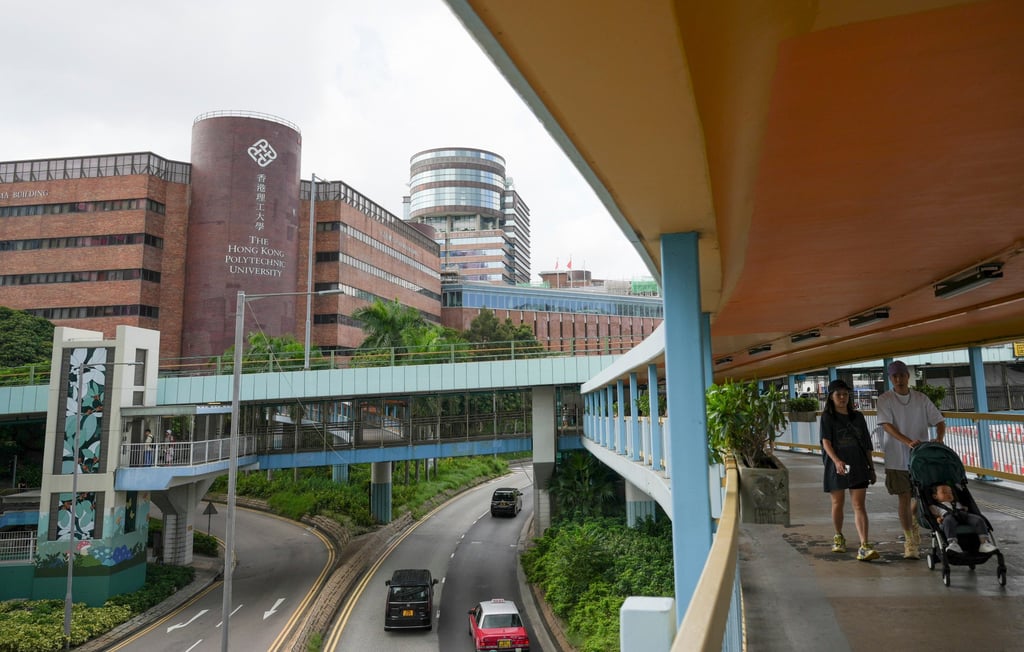 A view of The Hong Kong Polytechnic University. Photo: May Tse