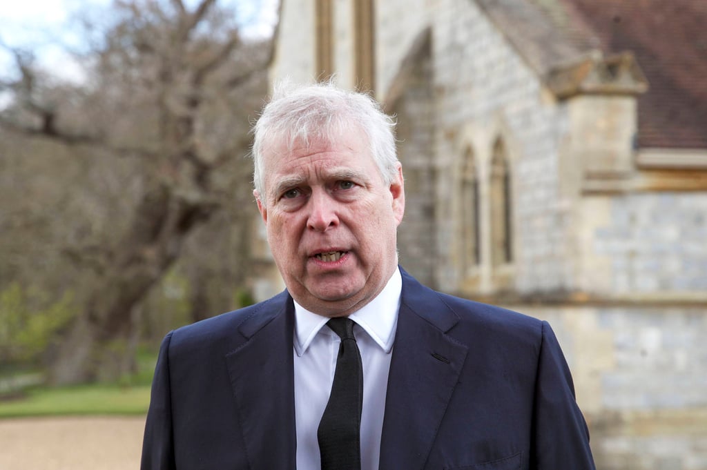 Britain’s Prince Andrew reached an out-of-court settlement with Virginia Giuffre in 2022. Photo: AP