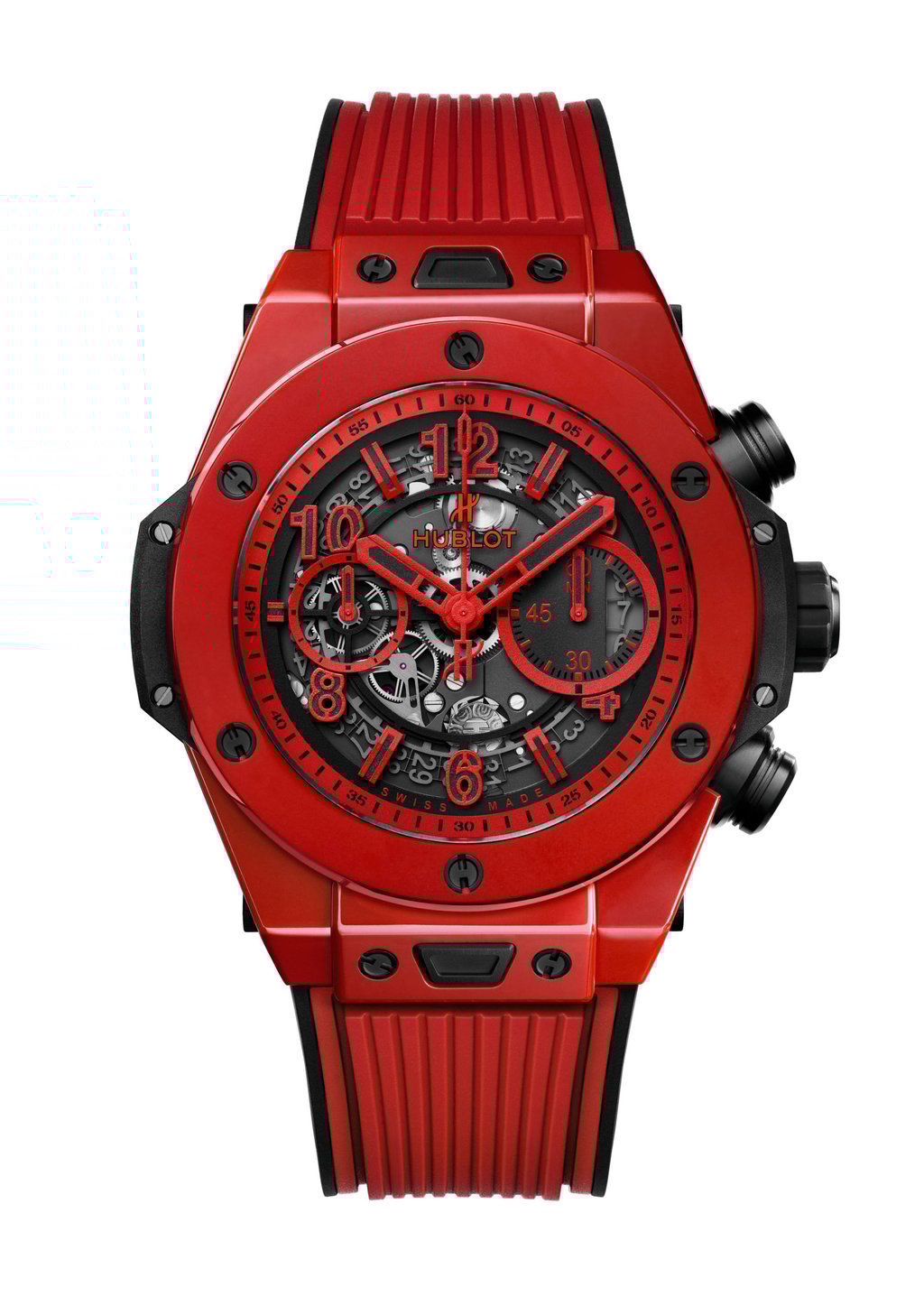 Hublot Big Bang Unico Red Magic 42mm. Photo: Handout Hublot Big Bang Unico Red Magic 42mm. Photo: Handout