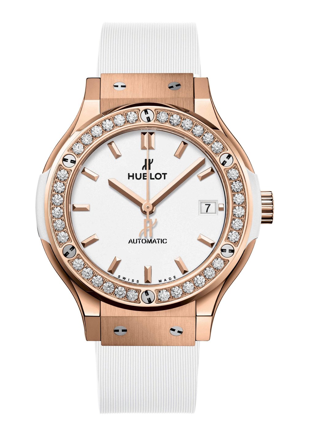Hublot Big Bang One Click King Gold White Diamonds. Photo: Handout Hublot Big Bang One Click King Gold White Diamonds. Photo: Handout