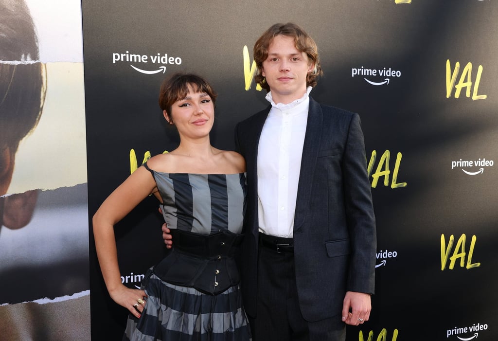 Mercedes Kilmer and Jack Kilmer at the premiere of Amazon Studios’ Val in LA in 2021. Photo: Getty Images