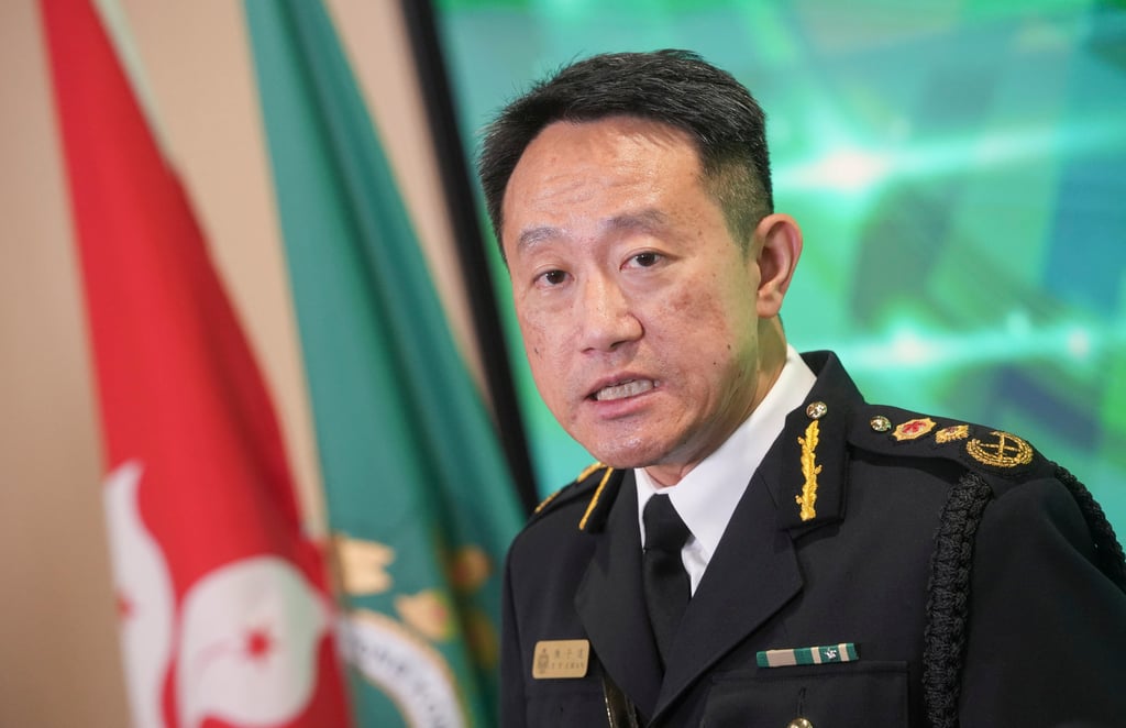 Commissioner of Customs and Excise Chan Tsz-tat said his department will invite tobacco companies to join a pilot scheme later this year. Photo: Sun Yeung
