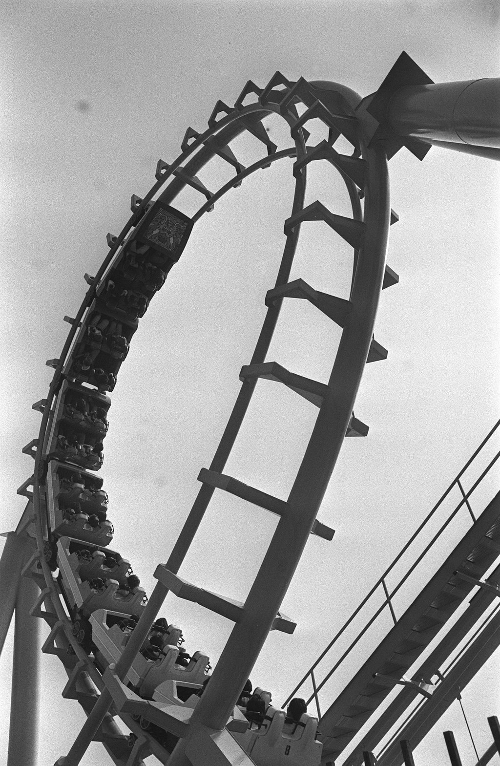 The Dragon roller-coaster at Ocean Park had a few teething problems. Photo: SCMP Archives