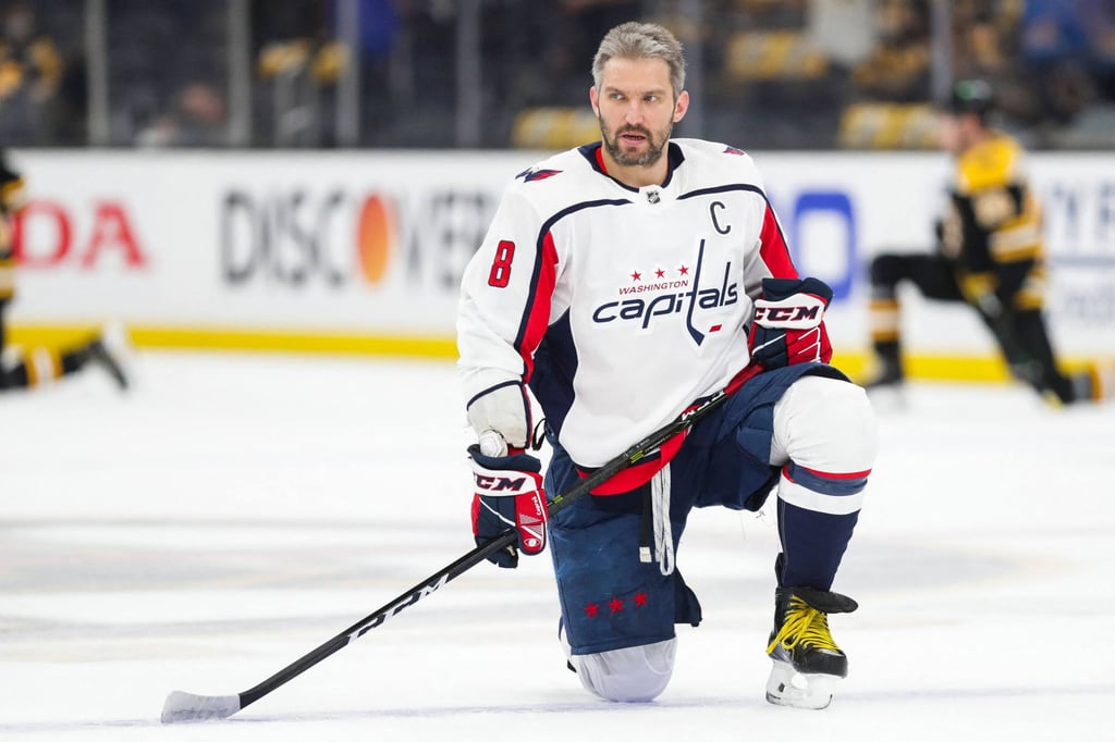 Washington Capitals’ Alex Ovechkin has broken NHL legend Wayne Gretzky’s all-time goals record. Photo: Getty Images/AFP Washington Capitals’ Alex Ovechkin has broken NHL legend Wayne Gretzky’s all-time goals record. Photo: Getty Images/AFP