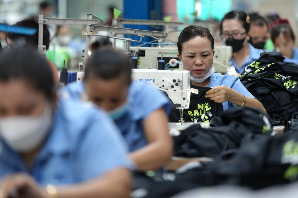 Vietnamese workers stitch apparel at a factory in Ho Chi Minh City. Vietnam has attracted a surge of investment from Chinese manufacturers in recent years. Photo: AFP Vietnamese workers stitch apparel at a factory in Ho Chi Minh City. Vietnam has attracted a surge of investment from Chinese manufacturers in recent years. Photo: AFP