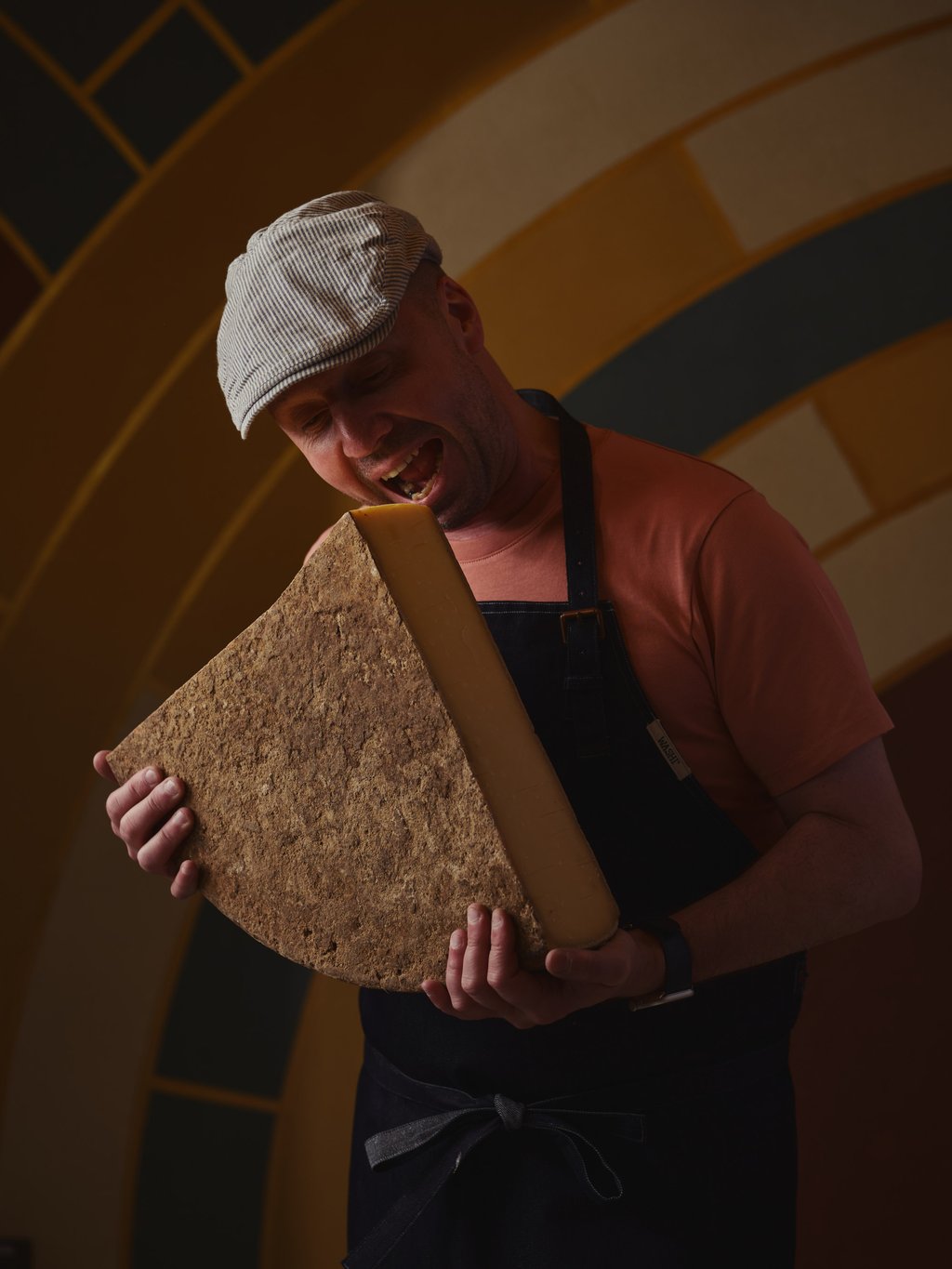 Roucou’s fromager Jeremy Evrard. Photo: Roucou Roucou’s fromager Jeremy Evrard. Photo: Roucou