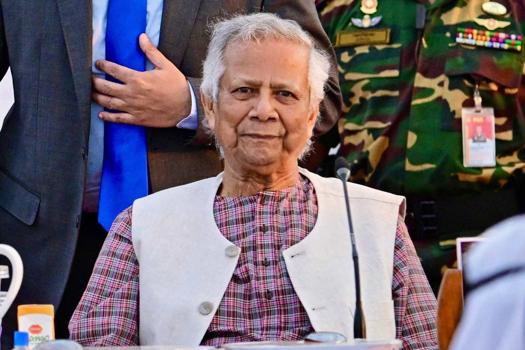 Bangladesh’s interim leader, Muhammad Yunus, has written to Trump requesting a tariff postponement. Photo: AFP Bangladesh’s interim leader, Muhammad Yunus, has written to Trump requesting a tariff postponement. Photo: AFP