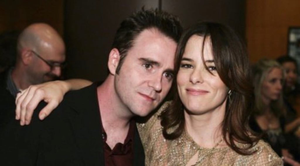 Parker Posey has a fraternal twin brother, Christopher Posey. Photo: @SadellaWallis/X Parker Posey has a fraternal twin brother, Christopher Posey. Photo: @SadellaWallis/X