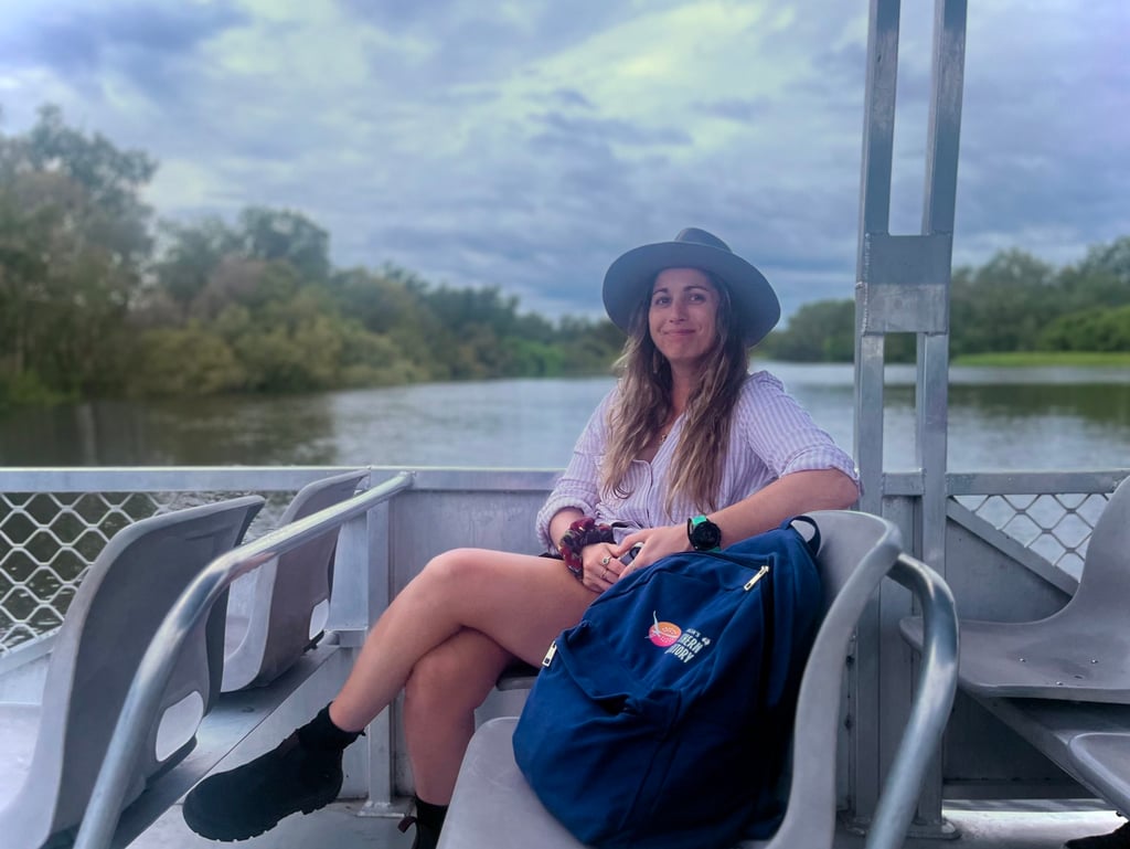 Jay Bichard spent three years as a tour guide in Kakadu National Park and now works for Tourism NT. Photo: Kylie Knott Jay Bichard spent three years as a tour guide in Kakadu National Park and now works for Tourism NT. Photo: Kylie Knott