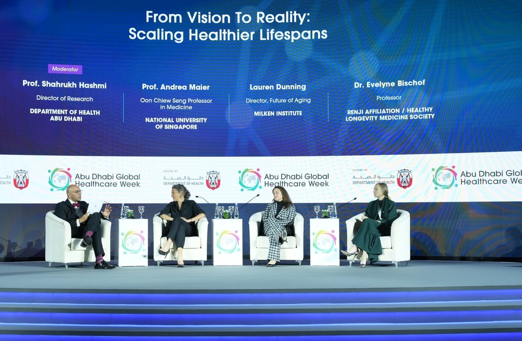 World leaders in healthcare are sharing their insights during discussions at the three-day event, which has the theme of “Towards Longevity: Redefining Health and Well-being”. World leaders in healthcare are sharing their insights during discussions at the three-day event, which has the theme of “Towards Longevity: Redefining Health and Well-being”.