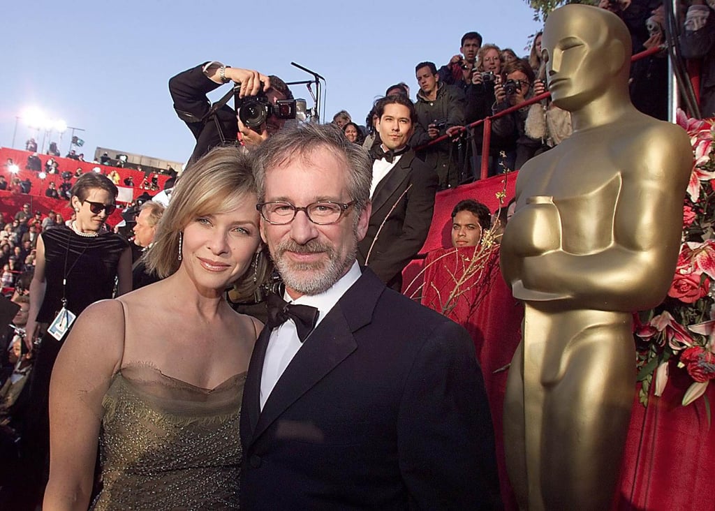 Steven Spielberg and Kate Capshaw at the 1999 Oscars, in Los Angeles. Photo: AFP Steven Spielberg and Kate Capshaw at the 1999 Oscars, in Los Angeles. Photo: AFP
