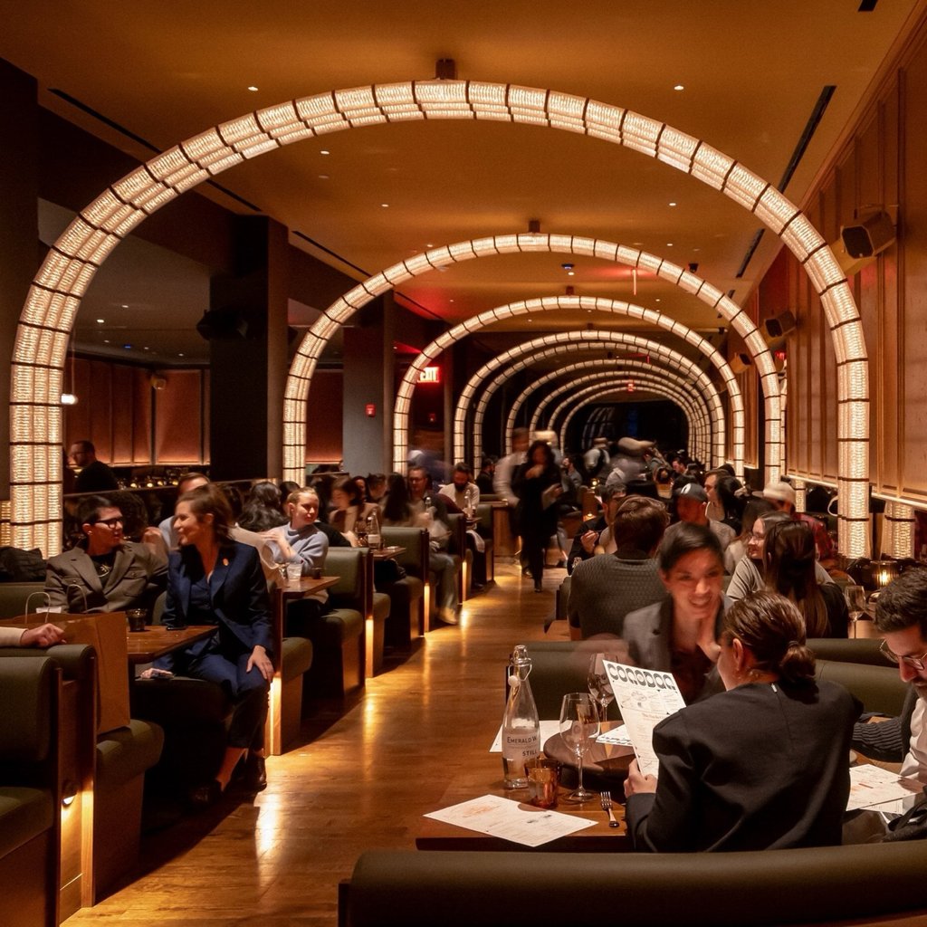 The interior of Coqodaq in New York. Photo: Instagram/coqodaq